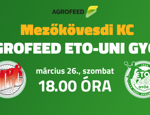Beharangozó: Mezőkövesdi KC – AGROFEED ETO-UNI Győr